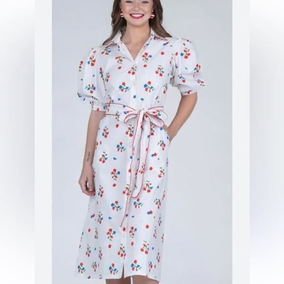 Olivia James Margot Dress, Hampton  Floral- Women's  size s - Picture 2 of 12